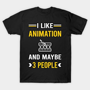 3 People Animation T-Shirt